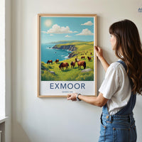 Exmoor Poster - England Wall Art