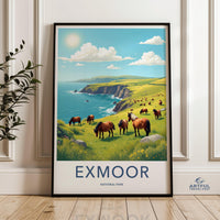 Exmoor Poster - England Wall Art