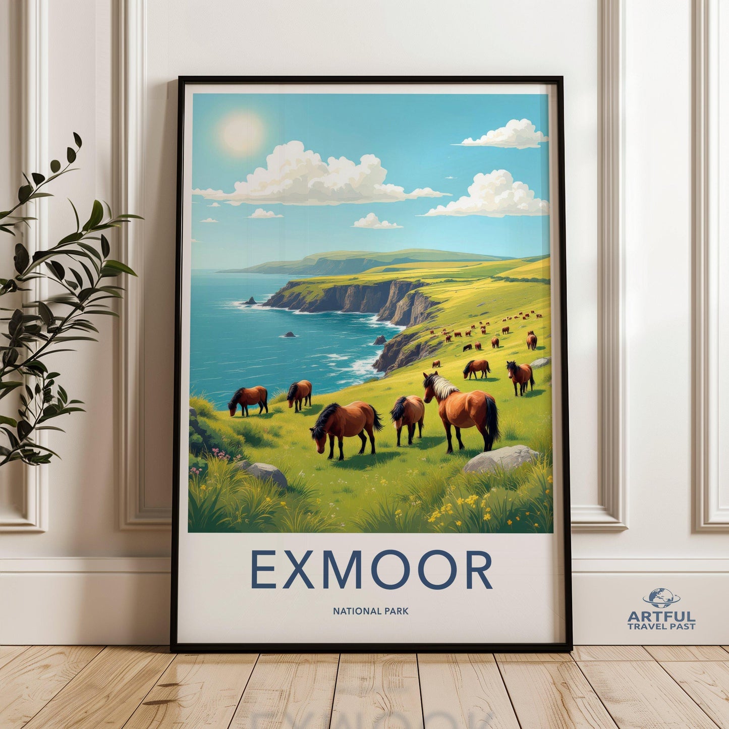 Exmoor Poster - England Wall Art