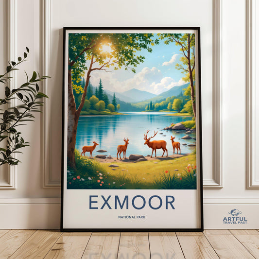 Exmoor Poster - England Wall Art