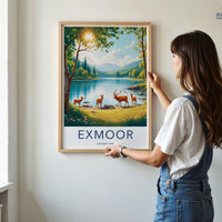 Exmoor Poster - England Wall Art