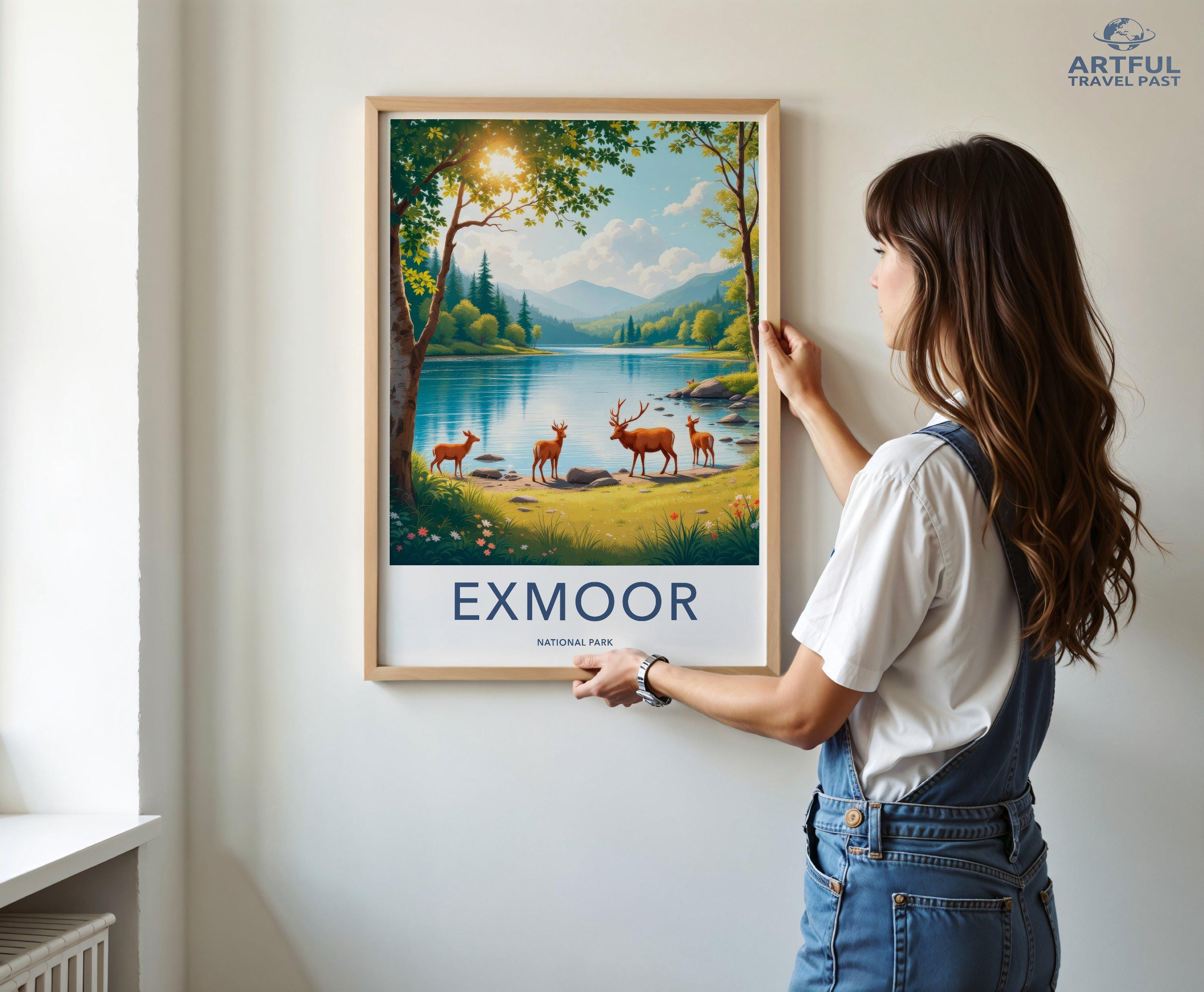 Exmoor Poster - England Wall Art