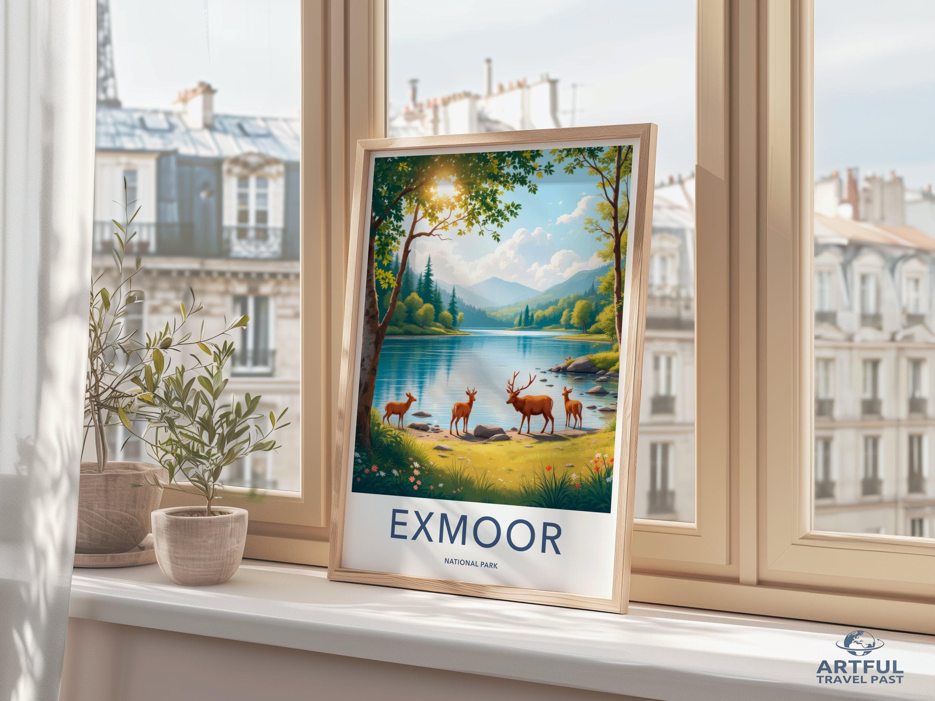Exmoor Poster - England Wall Art