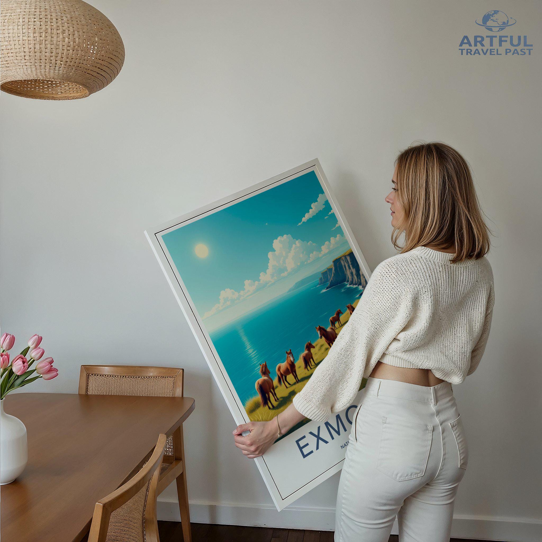 Exmoor Poster - England Wall Art