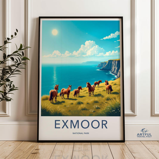 Exmoor Poster - England Wall Art