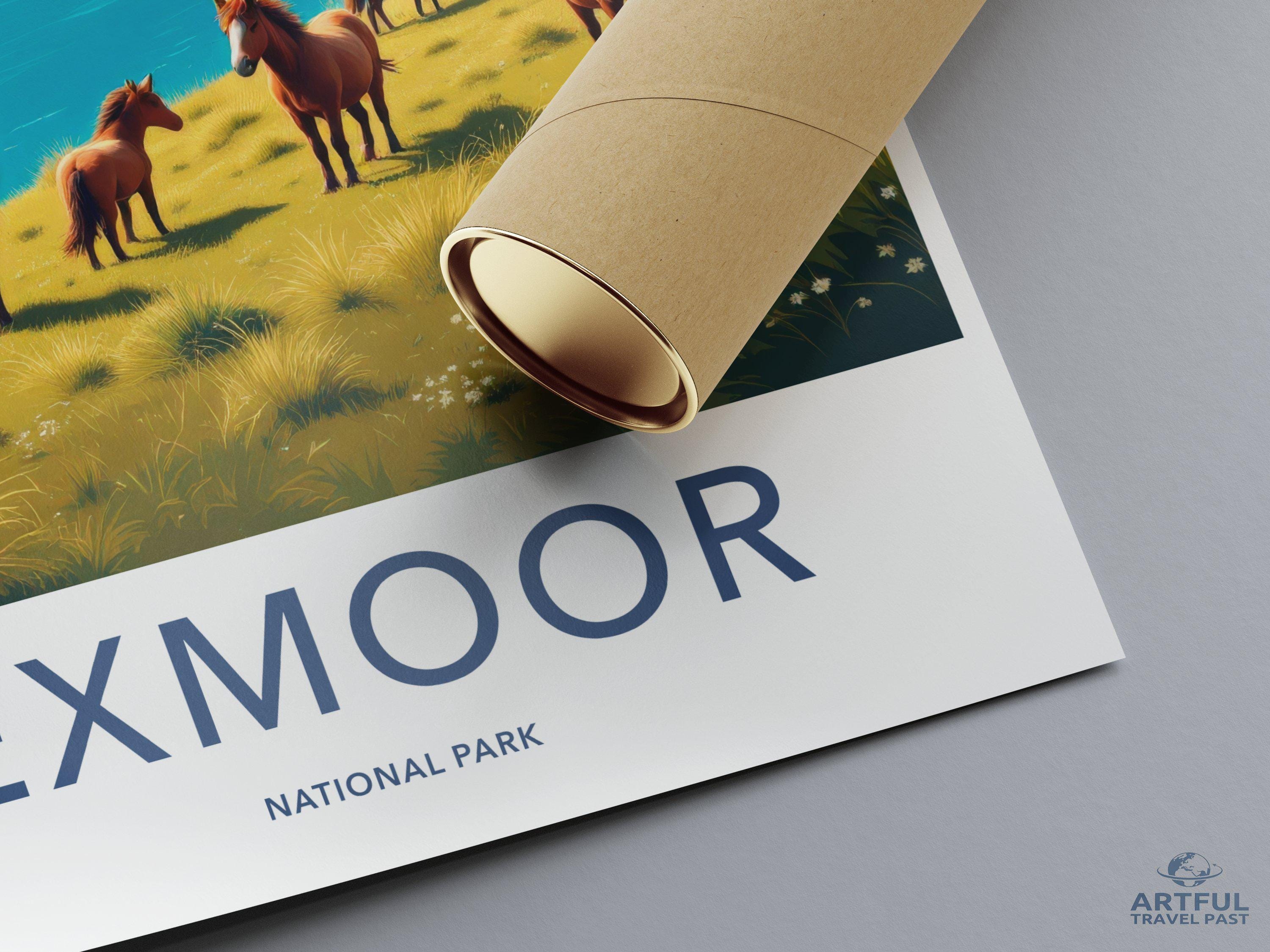 Exmoor Poster - England Wall Art