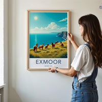 Exmoor Poster - England Wall Art