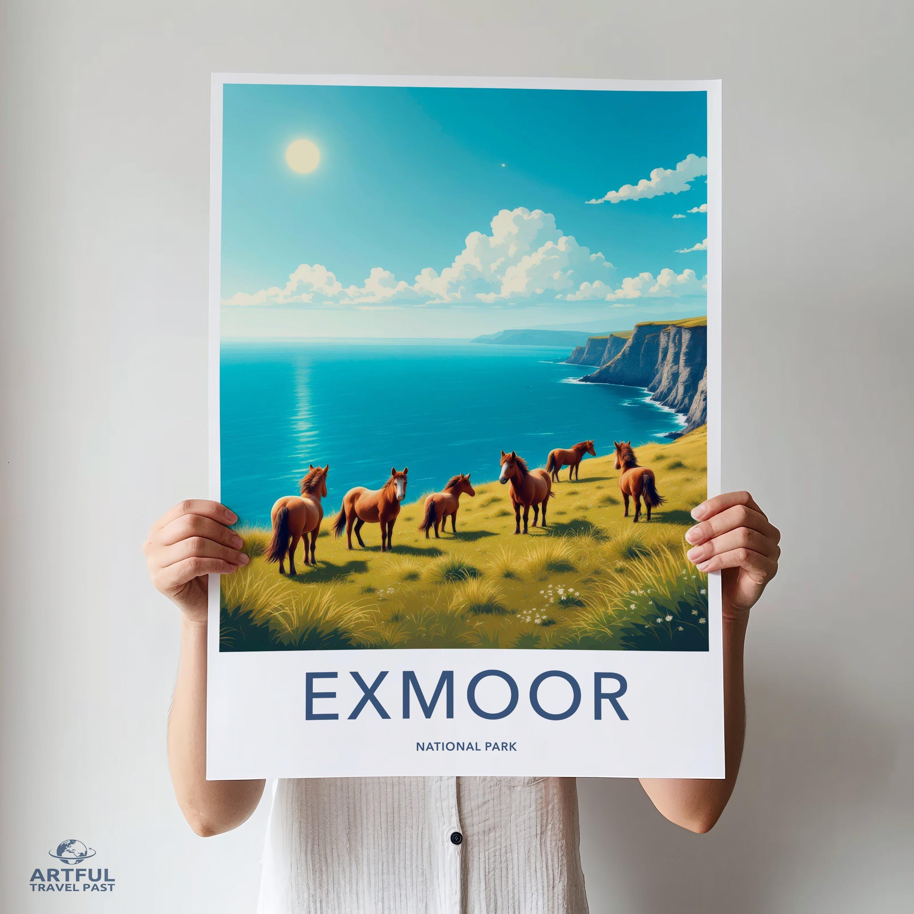 Exmoor Poster - England Wall Art