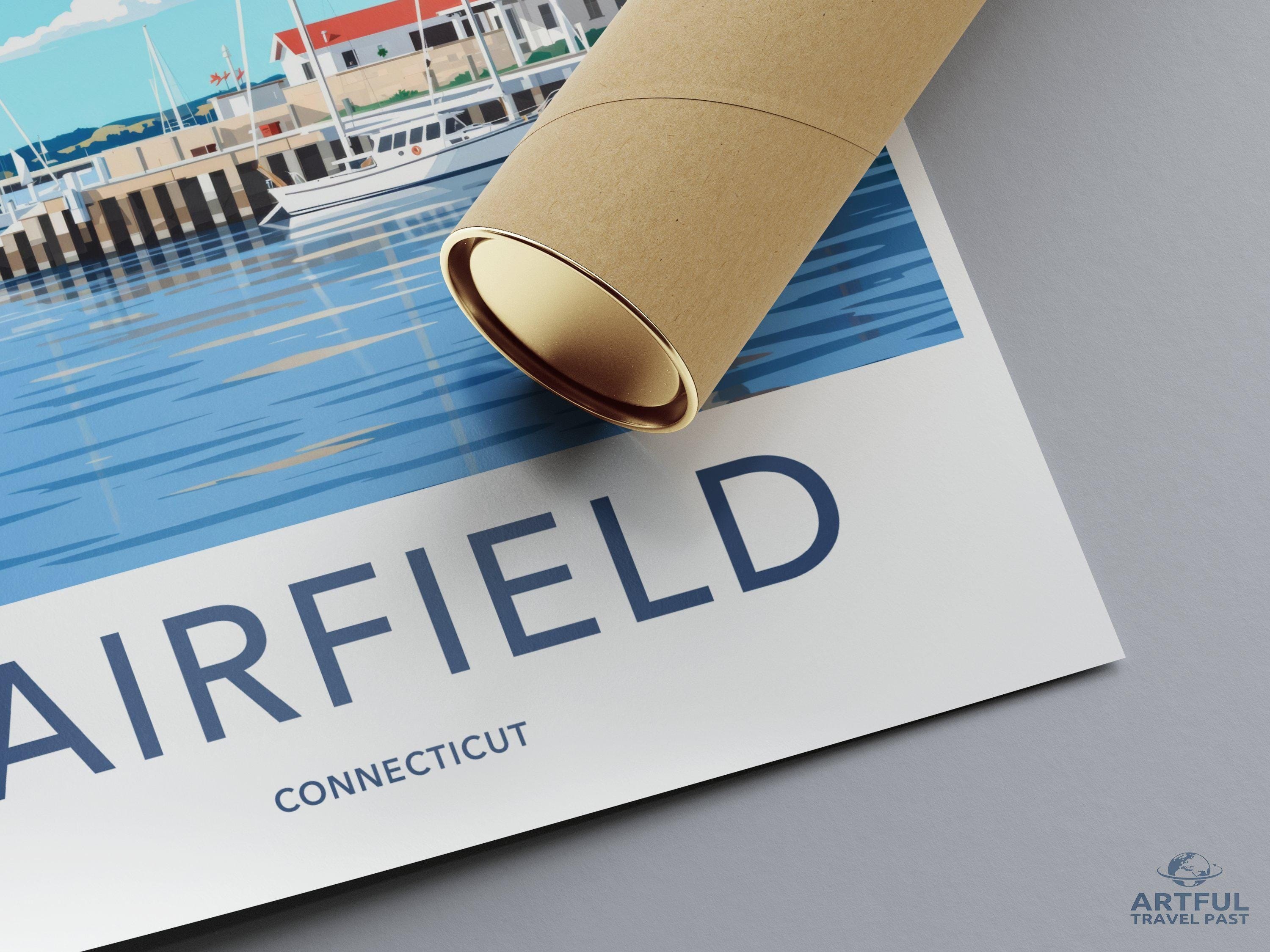 Fairfield Poster - Connecticut Wall Art