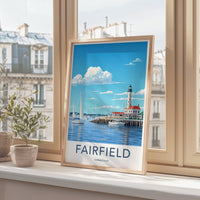 Fairfield Poster - Connecticut Wall Art