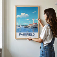 Fairfield Poster - Connecticut Wall Art