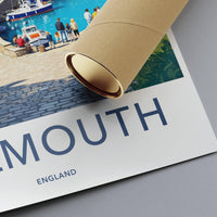 Falmouth Poster - England Wall Art