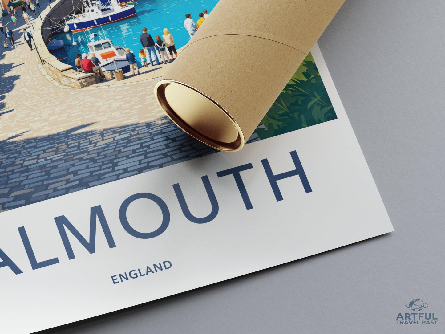Falmouth Poster - England Wall Art