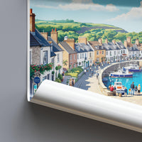 Falmouth Poster - England Wall Art