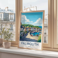 Falmouth Poster - England Wall Art