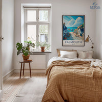 Falmouth Poster - England Wall Art
