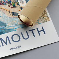 Falmouth Poster - England Wall Art