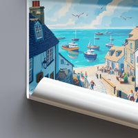 Falmouth Poster - England Wall Art