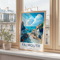 Falmouth Poster - England Wall Art