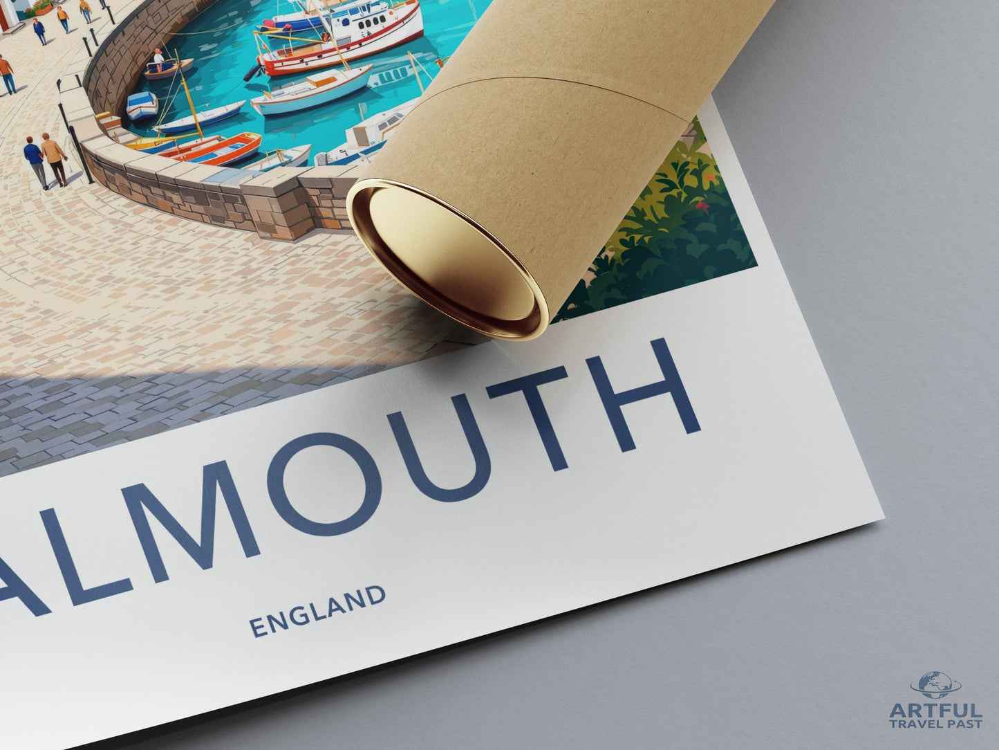 Falmouth Poster - England Wall Art