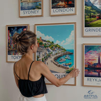 Falmouth Poster - England Wall Art