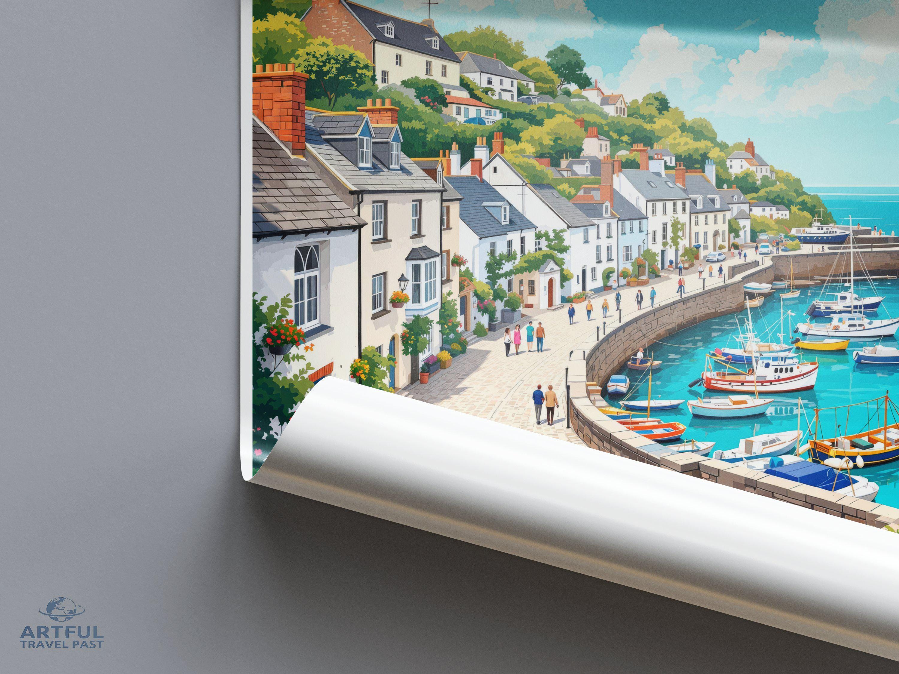 Falmouth Poster - England Wall Art
