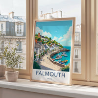 Falmouth Poster - England Wall Art