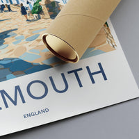 Falmouth Poster - England Wall Art