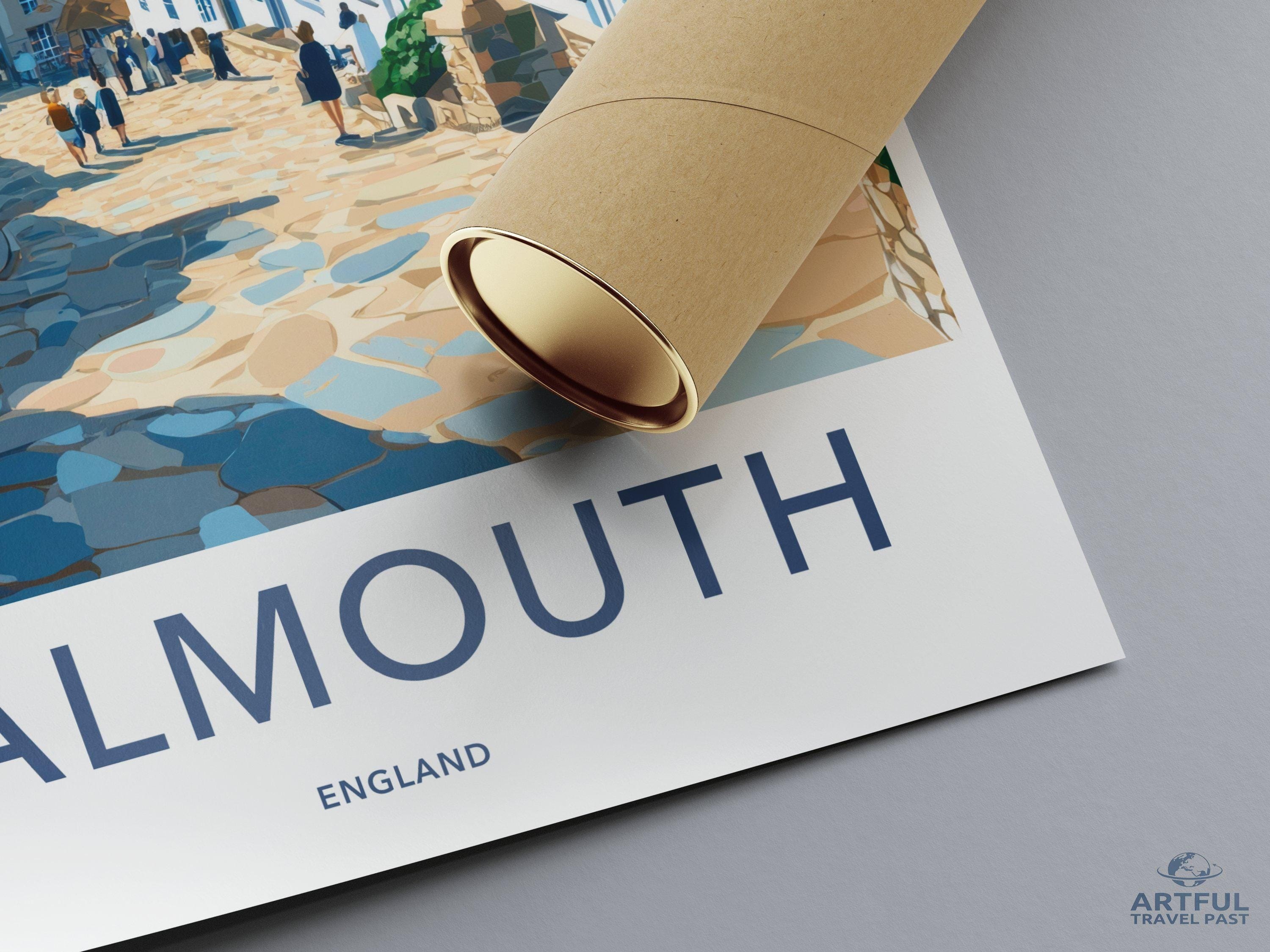 Falmouth Poster - England Wall Art