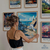 Falmouth Poster - England Wall Art
