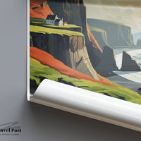 Faroe Islands Poster | Nordic Coast | Denmark Wall Art