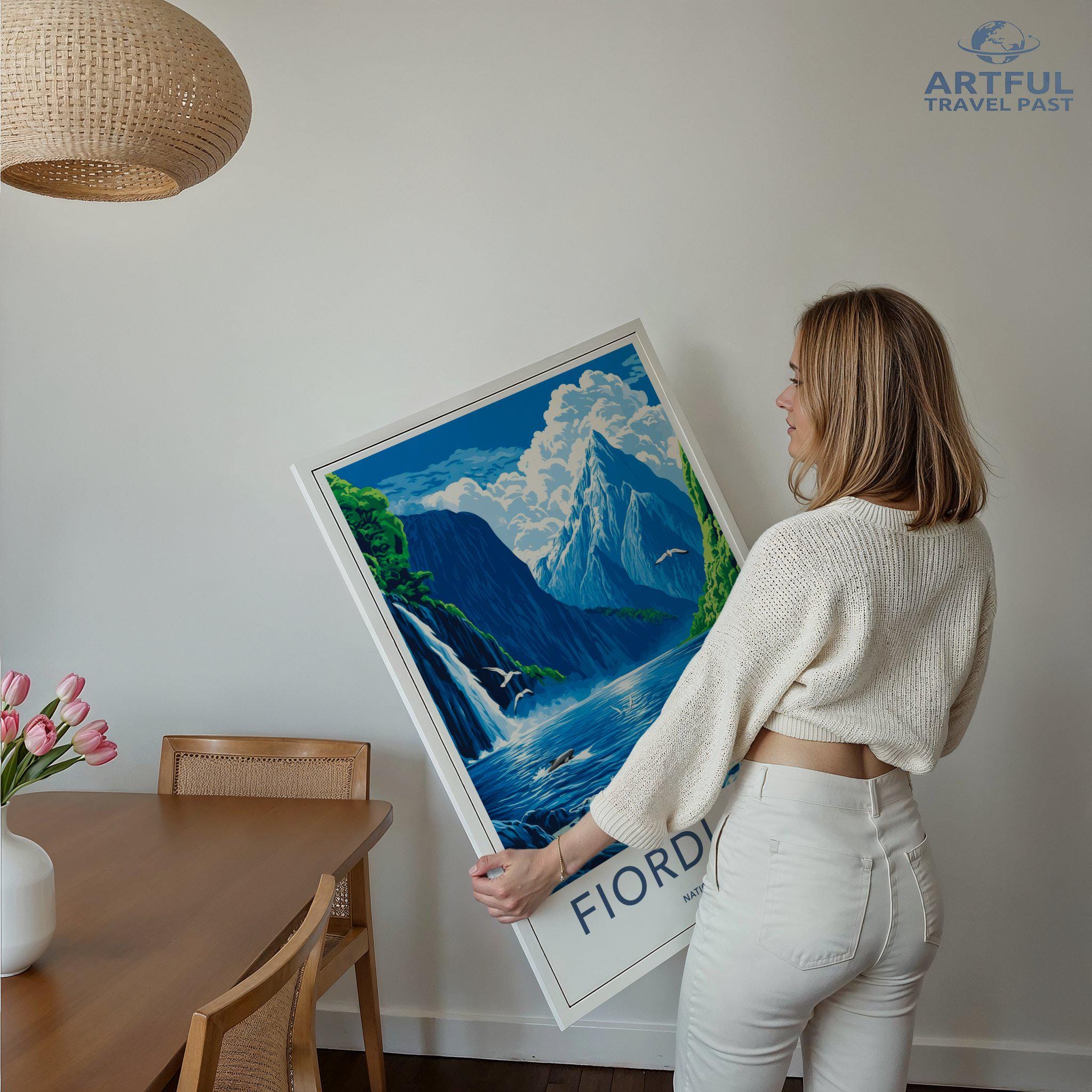 Fiordland Poster - New Zealand Wall Art