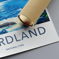 Fiordland Poster - New Zealand Wall Art
