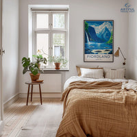 Fiordland Poster - New Zealand Wall Art