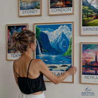 Fiordland Poster - New Zealand Wall Art
