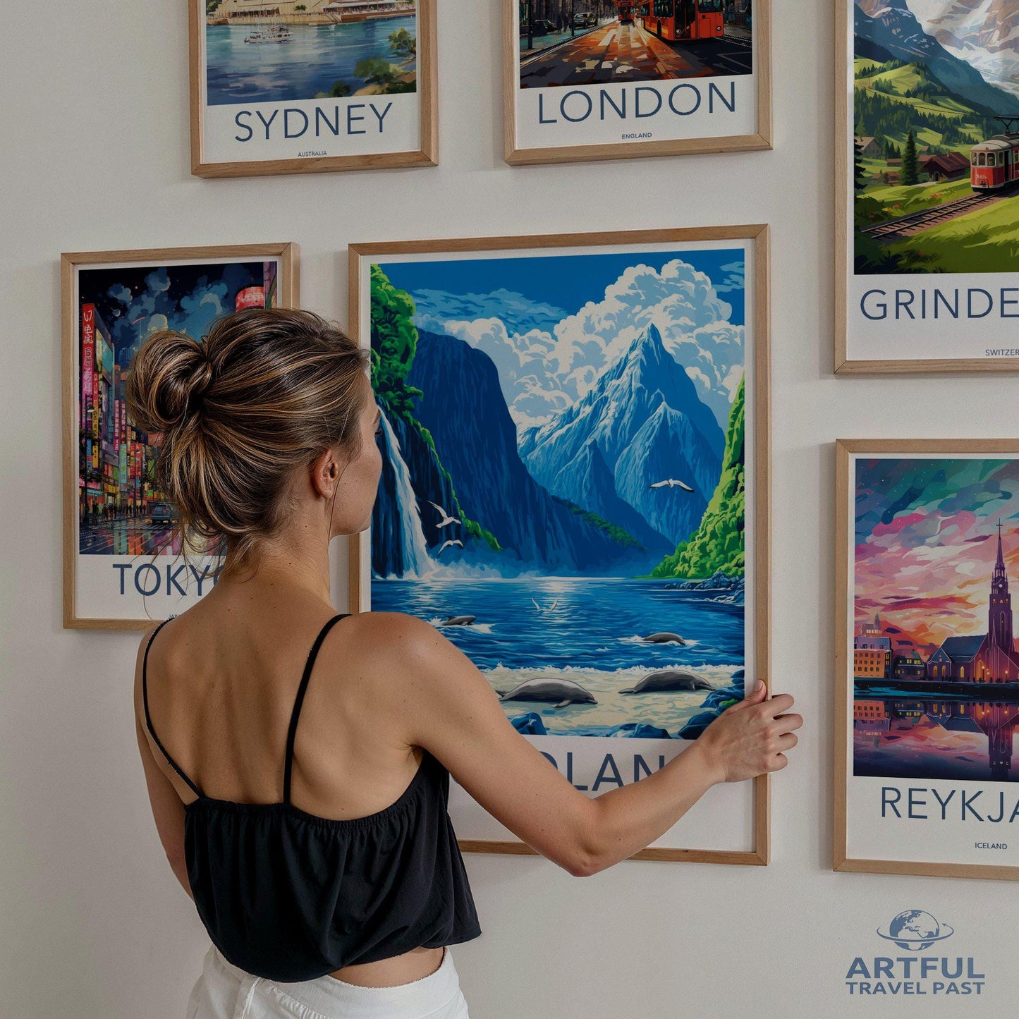 Fiordland Poster - New Zealand Wall Art