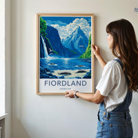 Fiordland Poster - New Zealand Wall Art