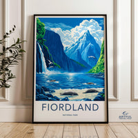 Fiordland Poster - New Zealand Wall Art
