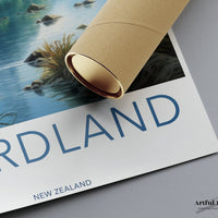 Fiordland Poster - New Zealand Wall Art