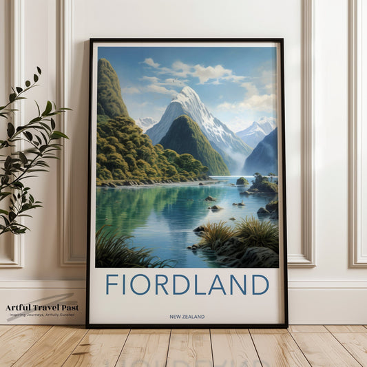 Fiordland Poster - New Zealand Wall Art