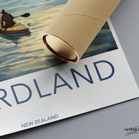 Fiordland Poster - New Zealand Wall Art
