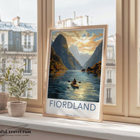 Fiordland Poster - New Zealand Wall Art