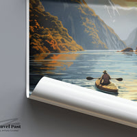 Fiordland Poster - New Zealand Wall Art