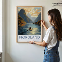 Fiordland Poster - New Zealand Wall Art