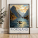 Fiordland Poster - New Zealand Wall Art