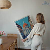Florence Poster | Duomo di Firenze Wall Art | Italy Decor