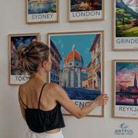 Florence Poster | Duomo di Firenze Wall Art | Italy Decor