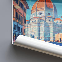 Florence Poster | Duomo di Firenze Wall Art | Italy Decor