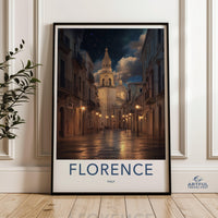 Florence Poster | Duomo di Firenze Wall Art | Italy Decor