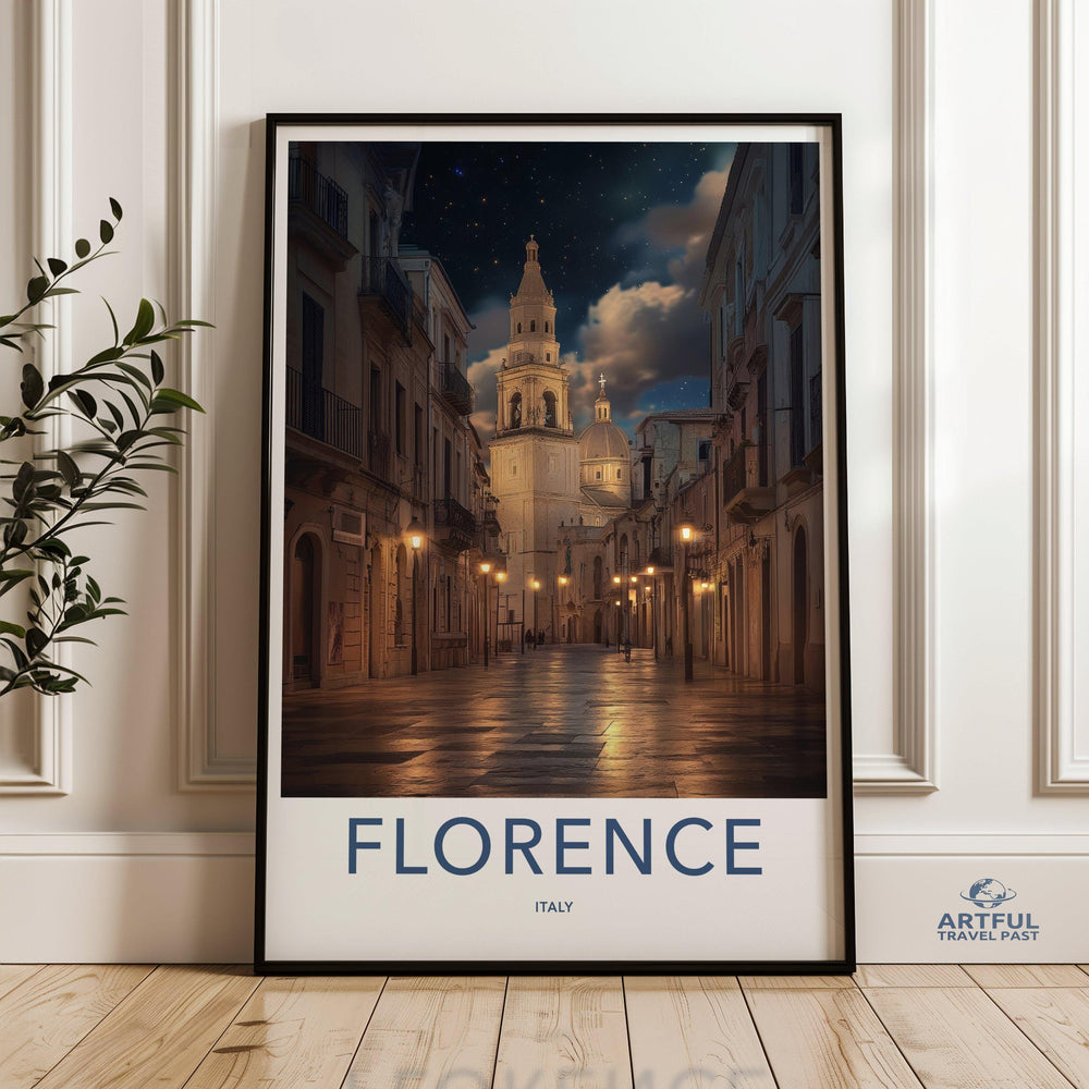 Florence Poster | Duomo di Firenze Wall Art | Italy Decor